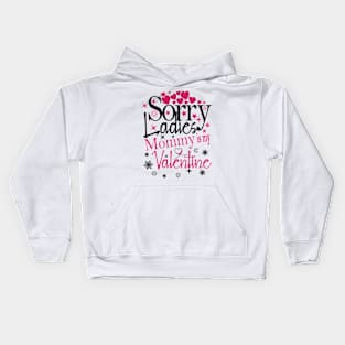 valentines day by chakibium Kids Hoodie